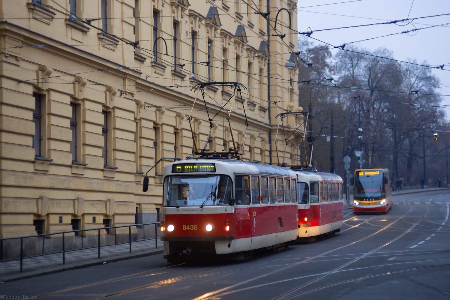 Прага, Tatra T3R.P № 8436