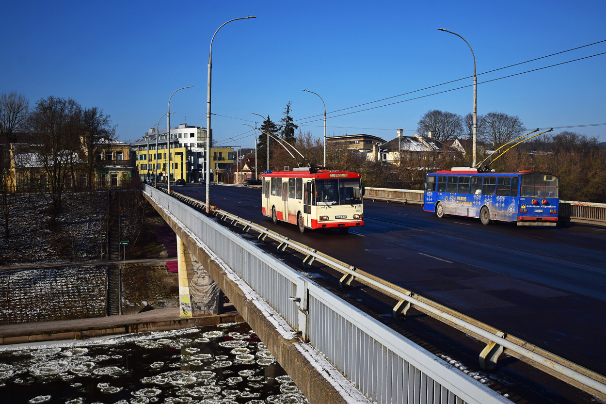 Вильнюс, Škoda 14Tr89/6 № 2534; Вильнюс, Škoda 14Tr17/6M № 2670