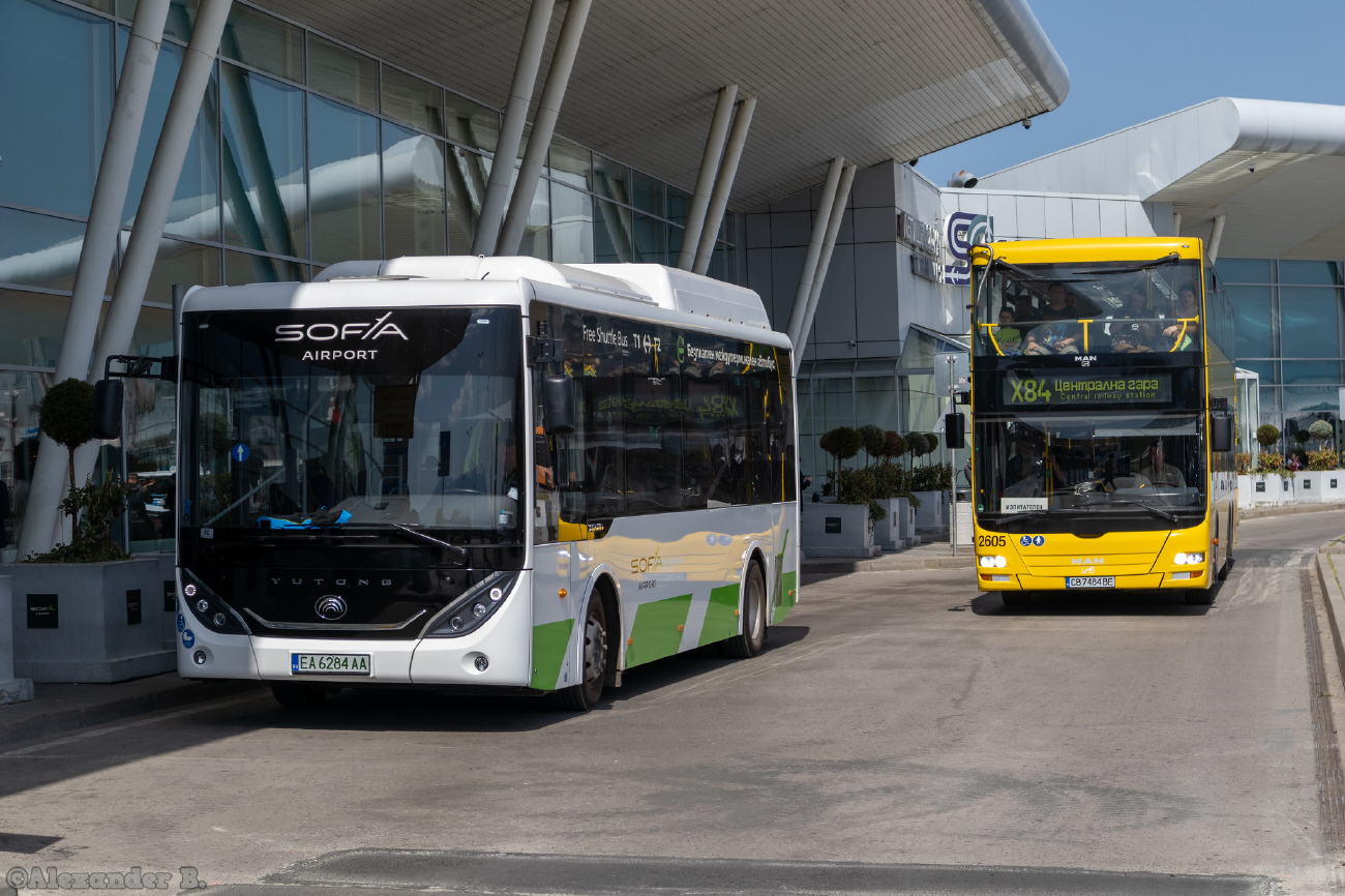 София, Yutong E9 (ZK6890BEVG) № EA 6284 AA