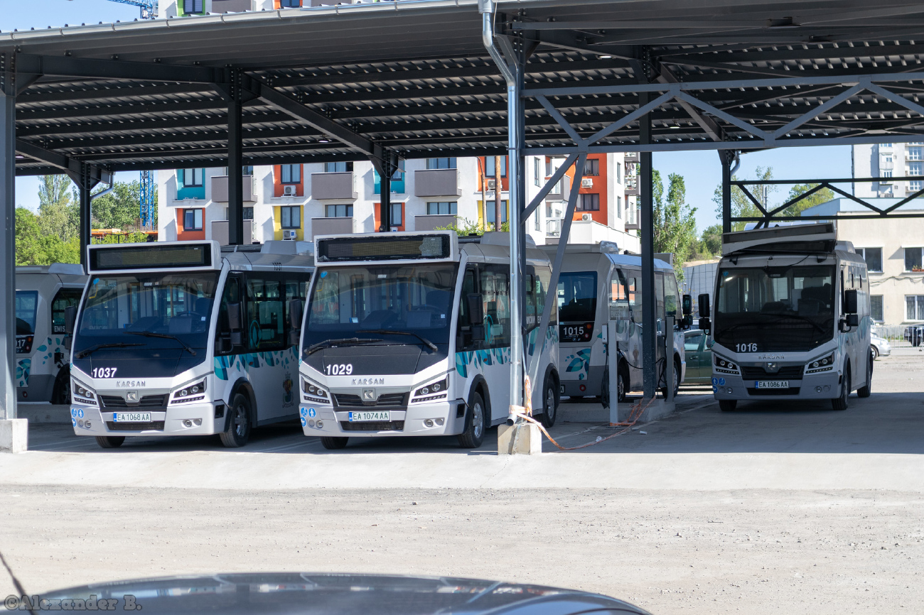 Sofia, Karsan e-Jest Nr. 1029; Sofia — Electric bus depot: AP "Zemlyane"; Sofia — Electric bus transport — Charging stations