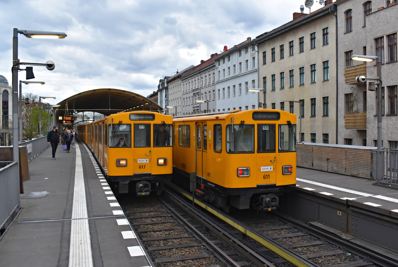 Берлин, BVG A3L92.1 № 617