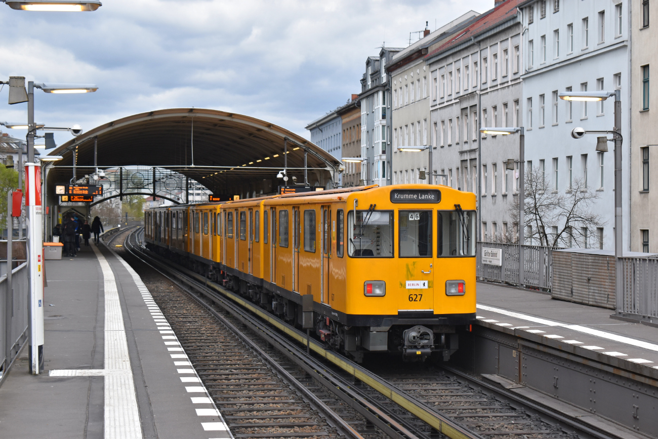 Берлин, BVG A3L92.1 № 627