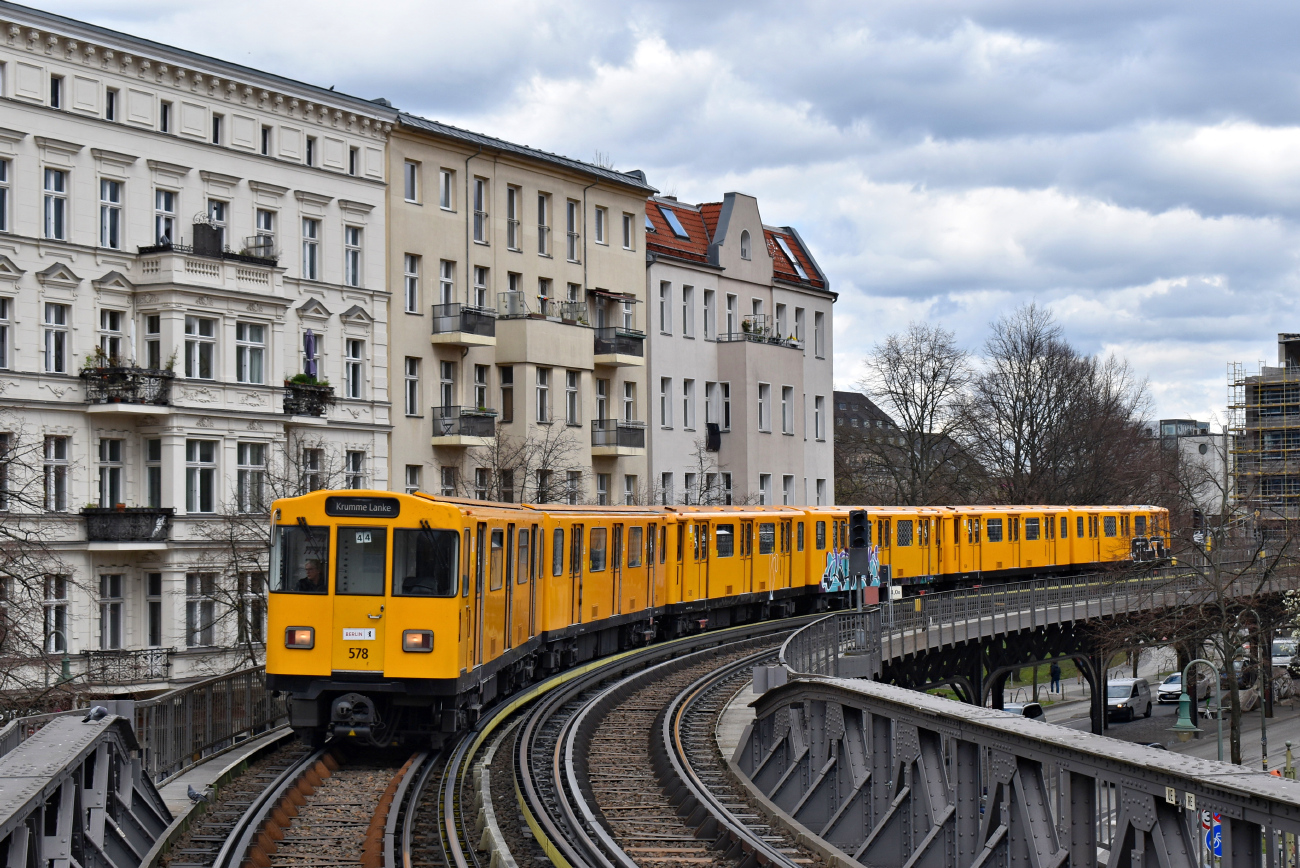 Berlin, BVG A3L92.2 № 578 Berlin, BVG A3L92.2 № 578