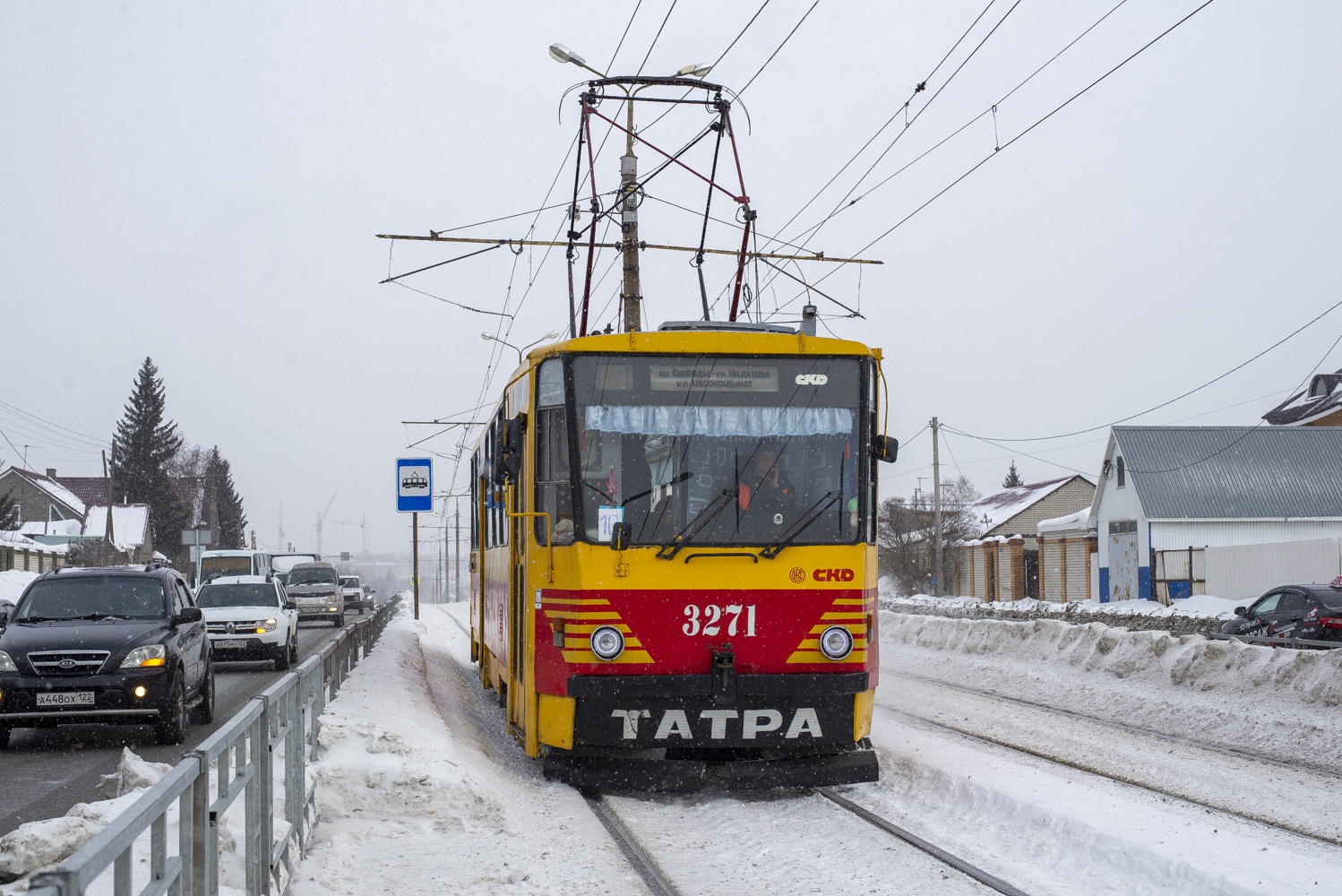 Барнаул, Tatra T6B5SU № 3271 Барнаул, Tatra T6B5SU № 3271
