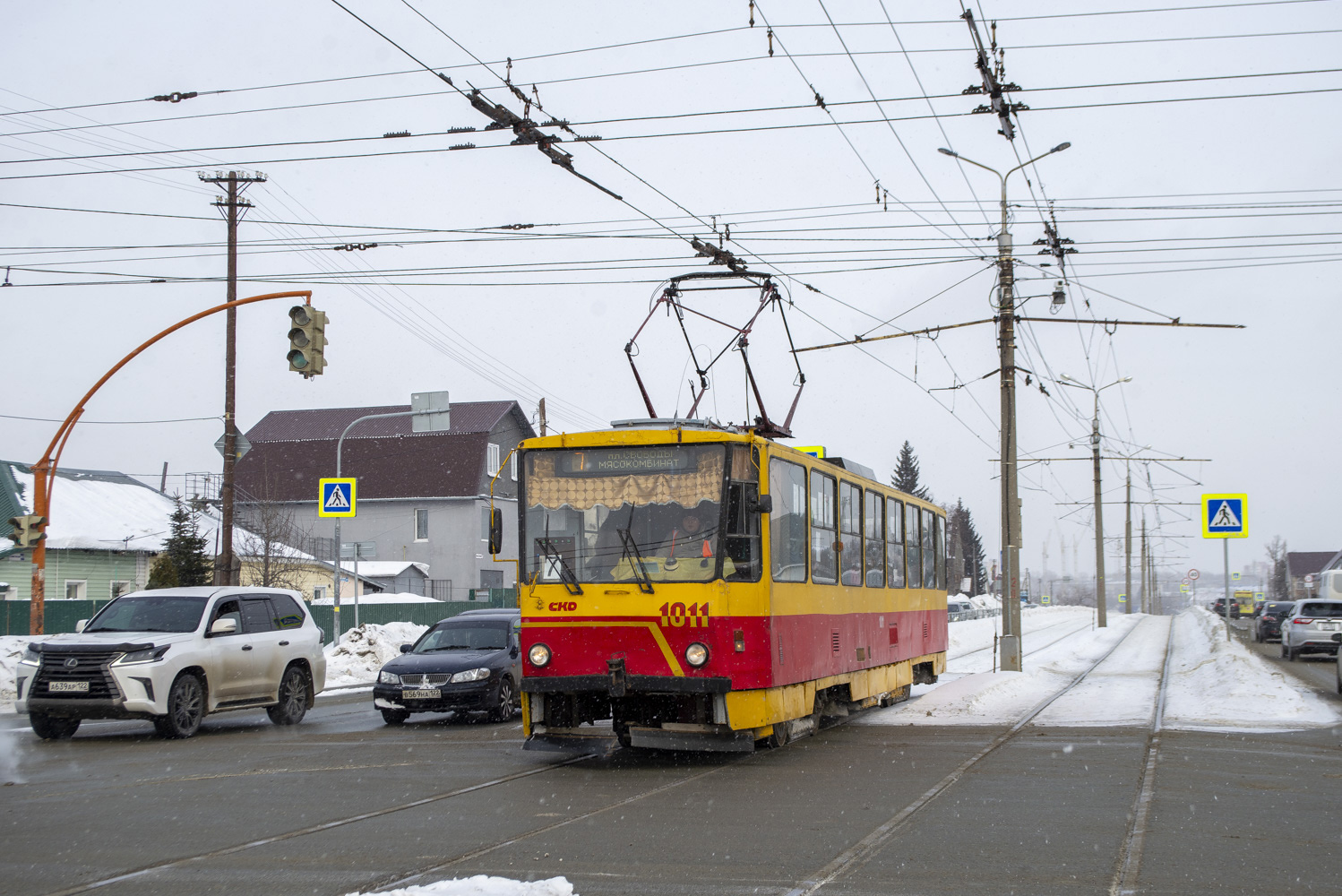 Барнаул, Tatra T6B5SU № 1011