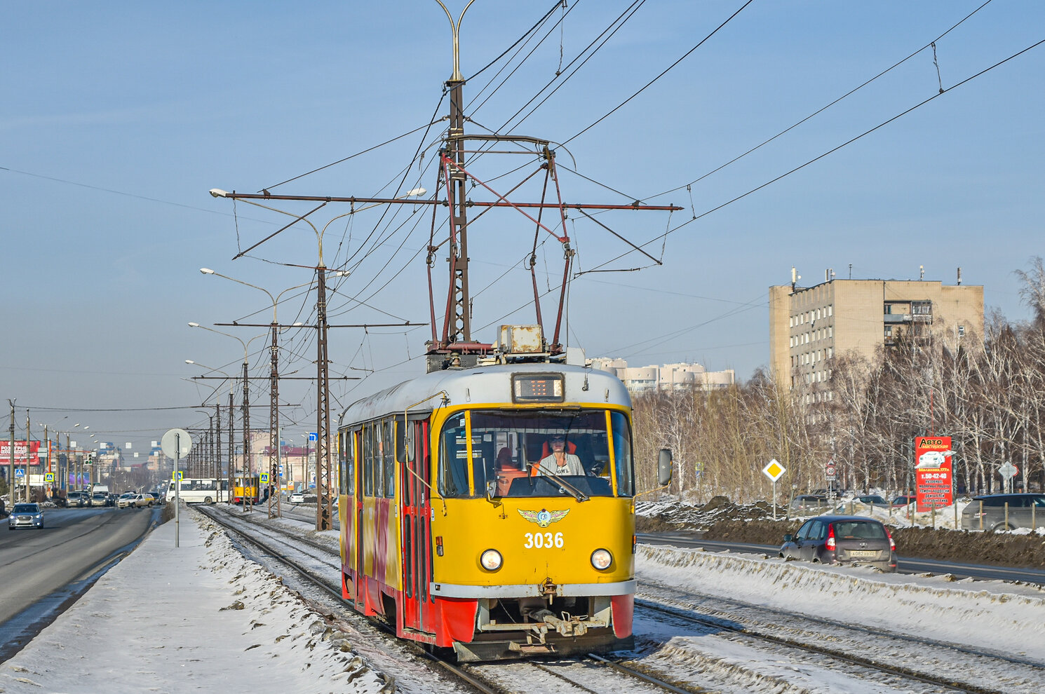 Barnaul, Tatra T3SU GOH Barnaul № 3036