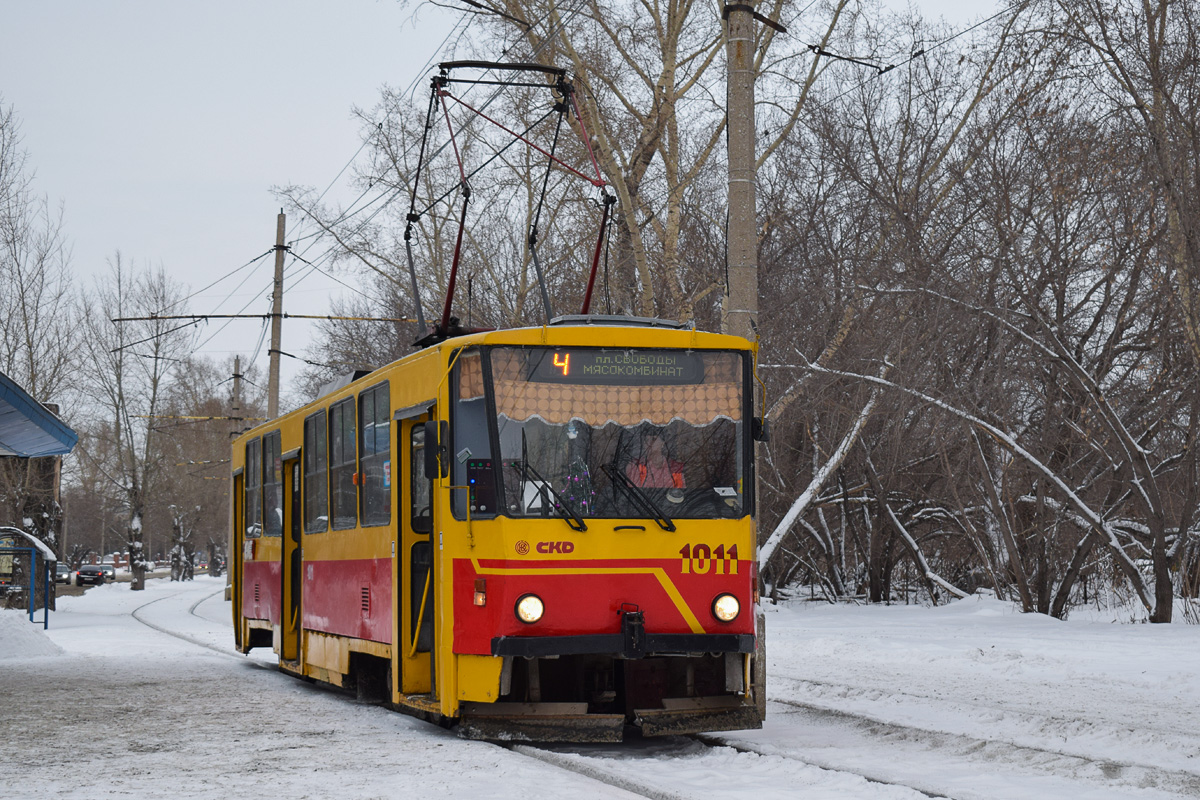 Барнаул, Tatra T6B5SU № 1011