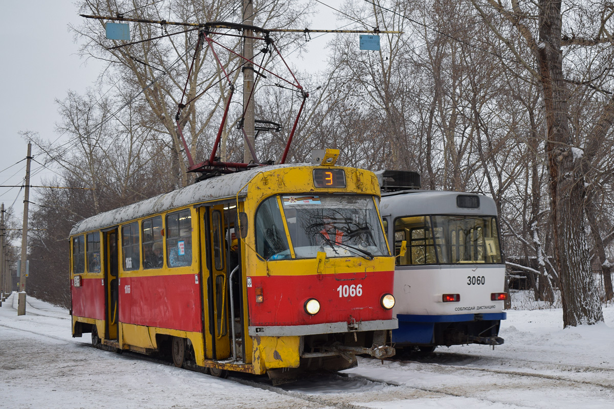 Barnaul, Tatra T3SU № 1066