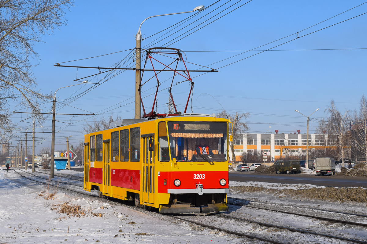 Барнаул, Tatra T6B5SU № 3203