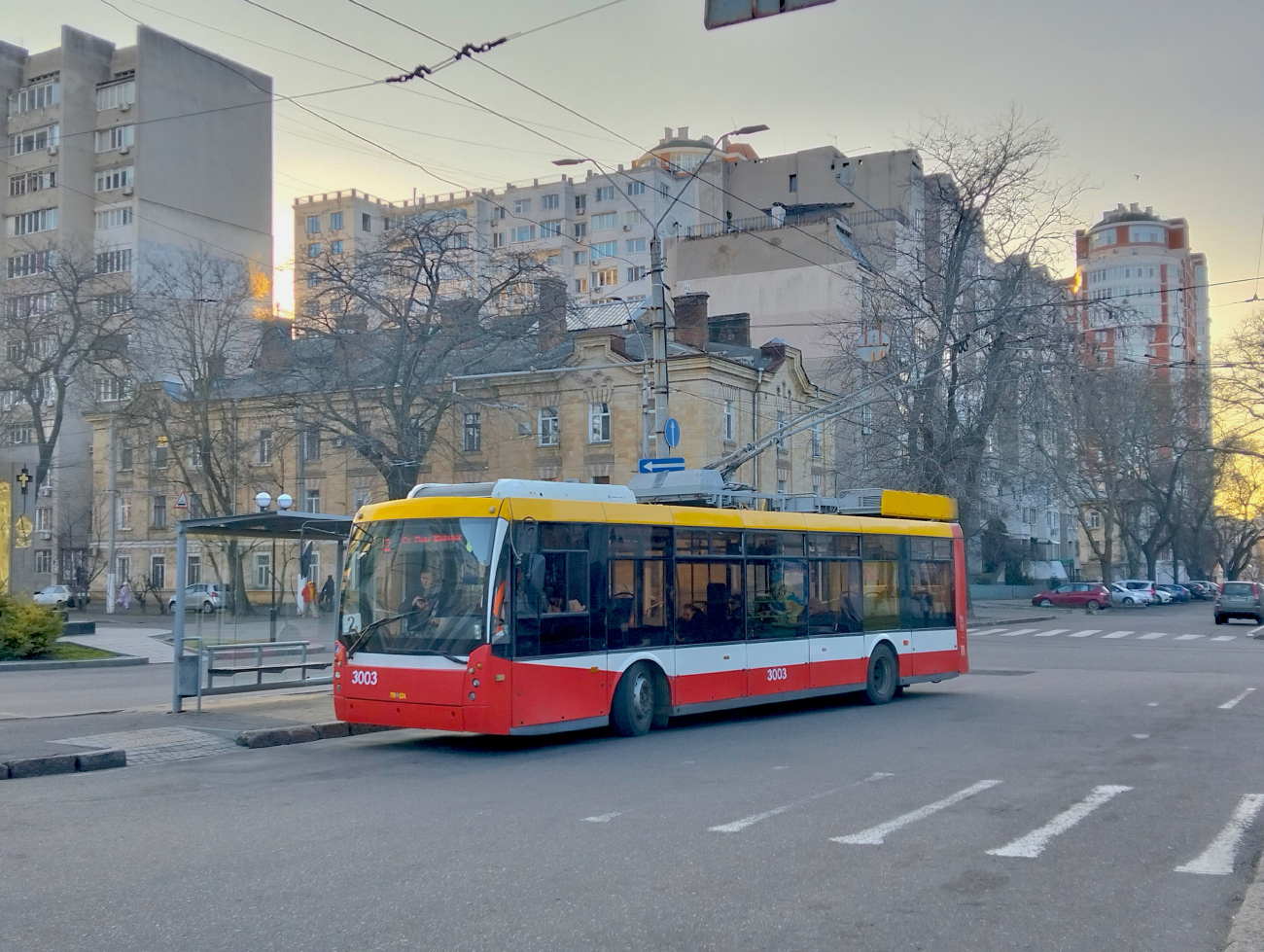 Одесса, Тролза-5265.00 «Мегаполис» № 3003