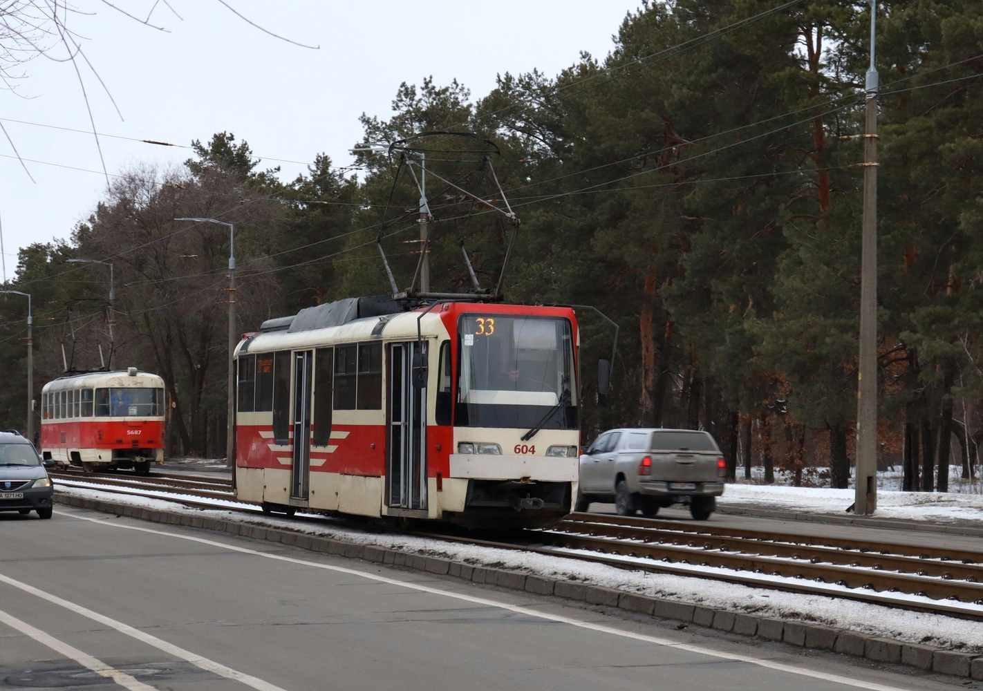 Киев, T3UA-3 «Каштан» № 604