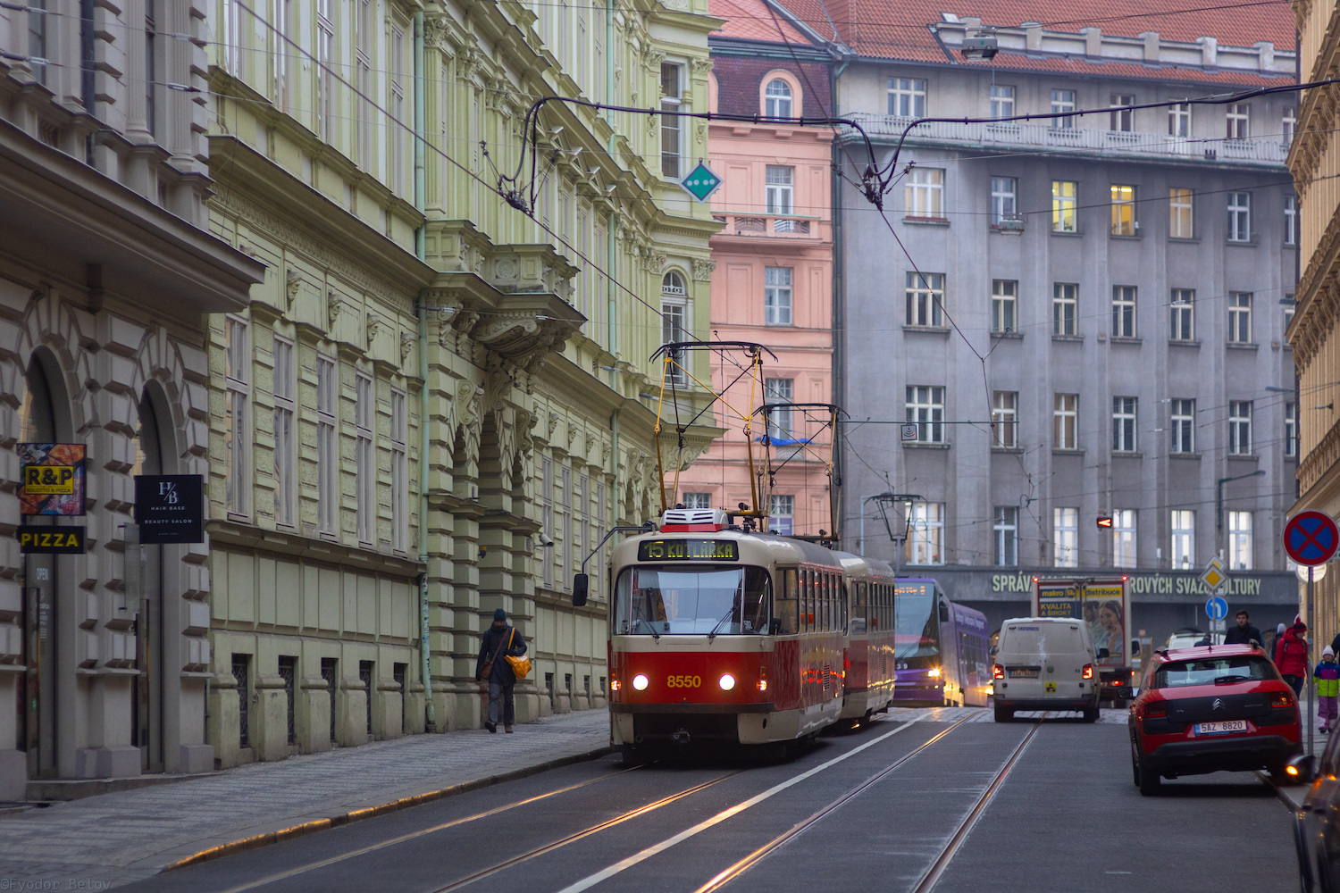 Prague, Tatra T3R.P Br. 8550