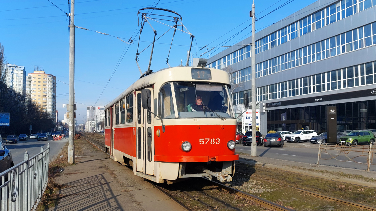 Киев, Tatra T3SU № 5783