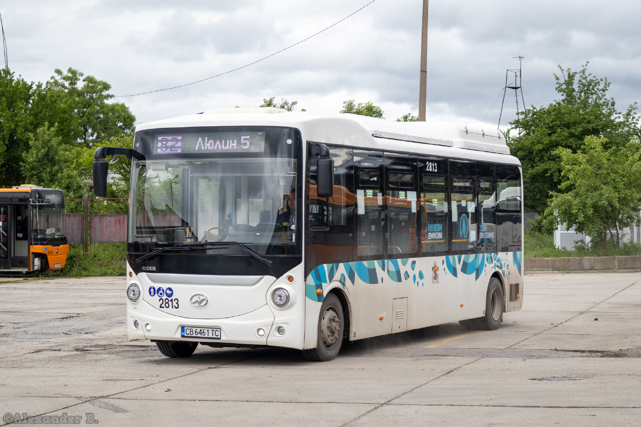 Sofia, Higer KLQ6832GEV č. 2813