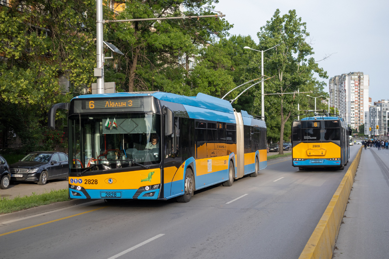 София, Škoda 27Tr Solaris IV № 2828
