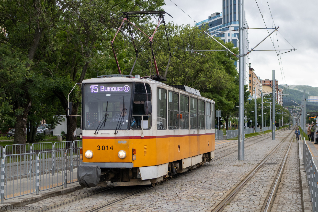 Sofia, Tatra T6A2B # 3014 Sofia, Tatra T6A2B # 3014