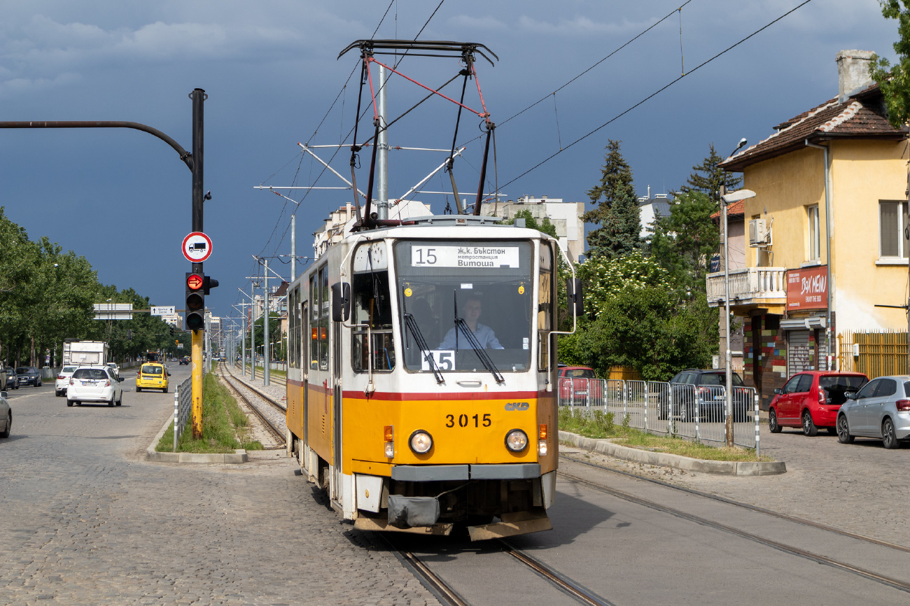 София, Tatra T6A2B № 3015
