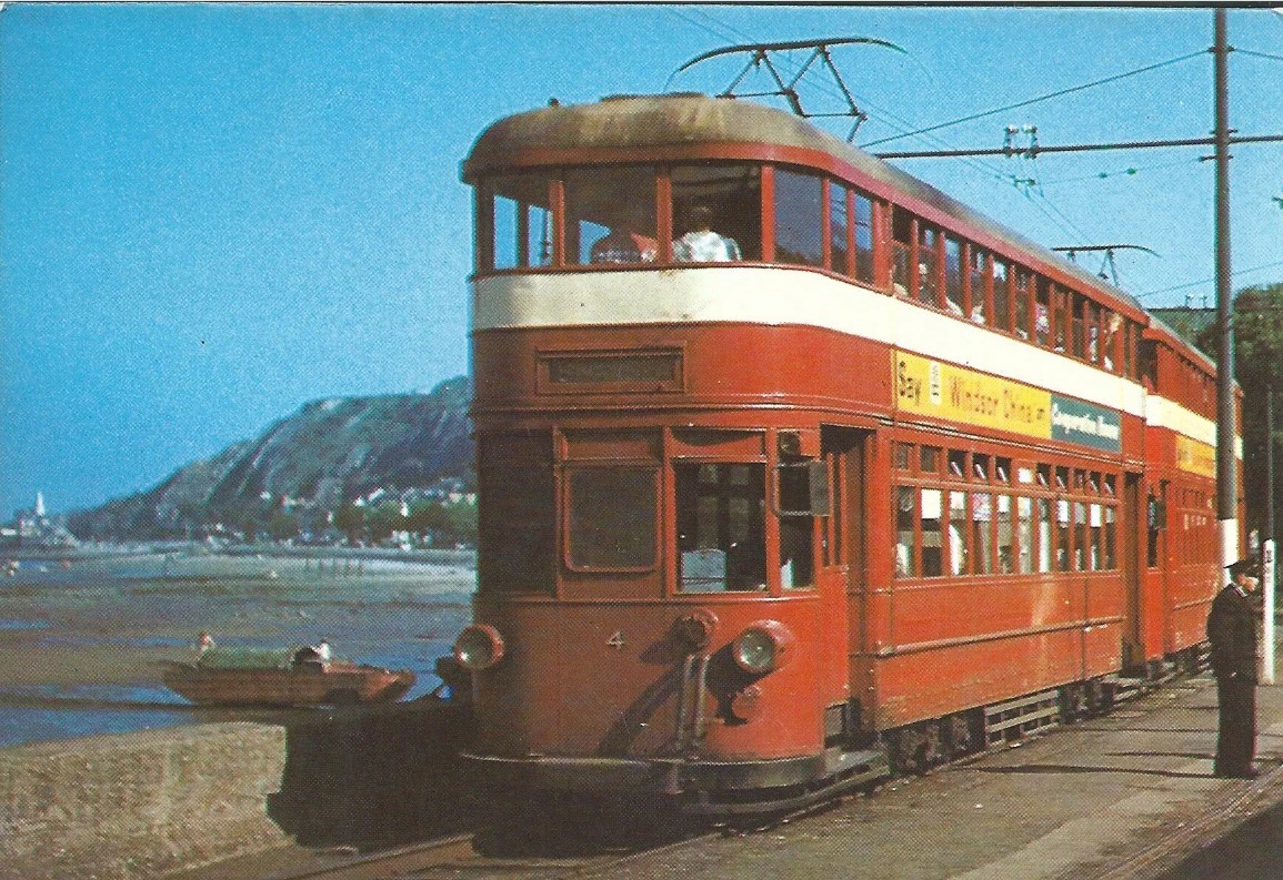 Swansea, Brush 4-axle motor car # 4; Swansea — Old Photos