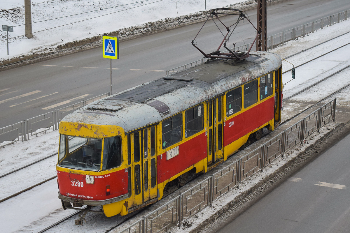 Барнаул, Tatra T3SU № 3280
