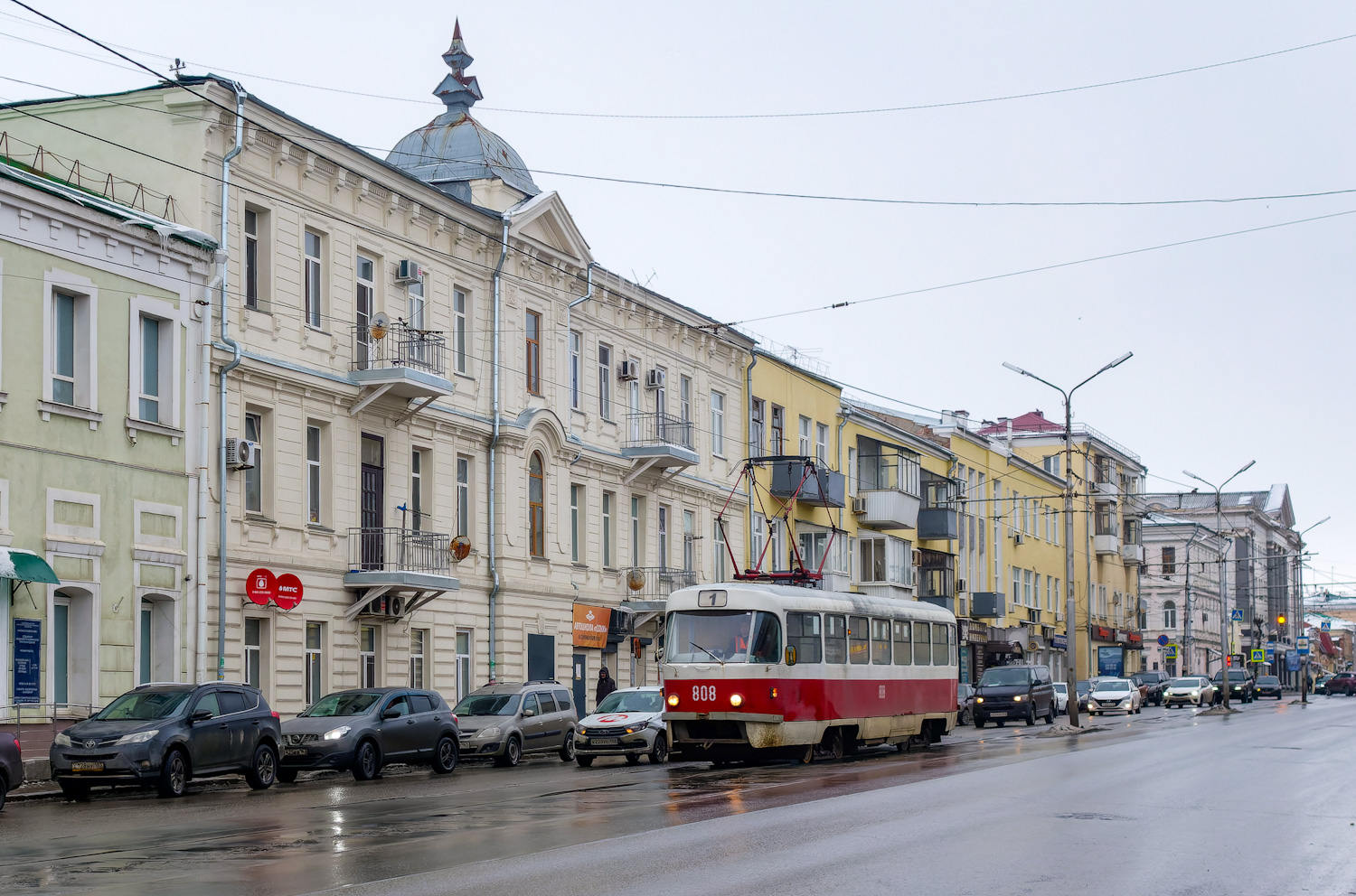 Самара, Tatra T3SU № 808