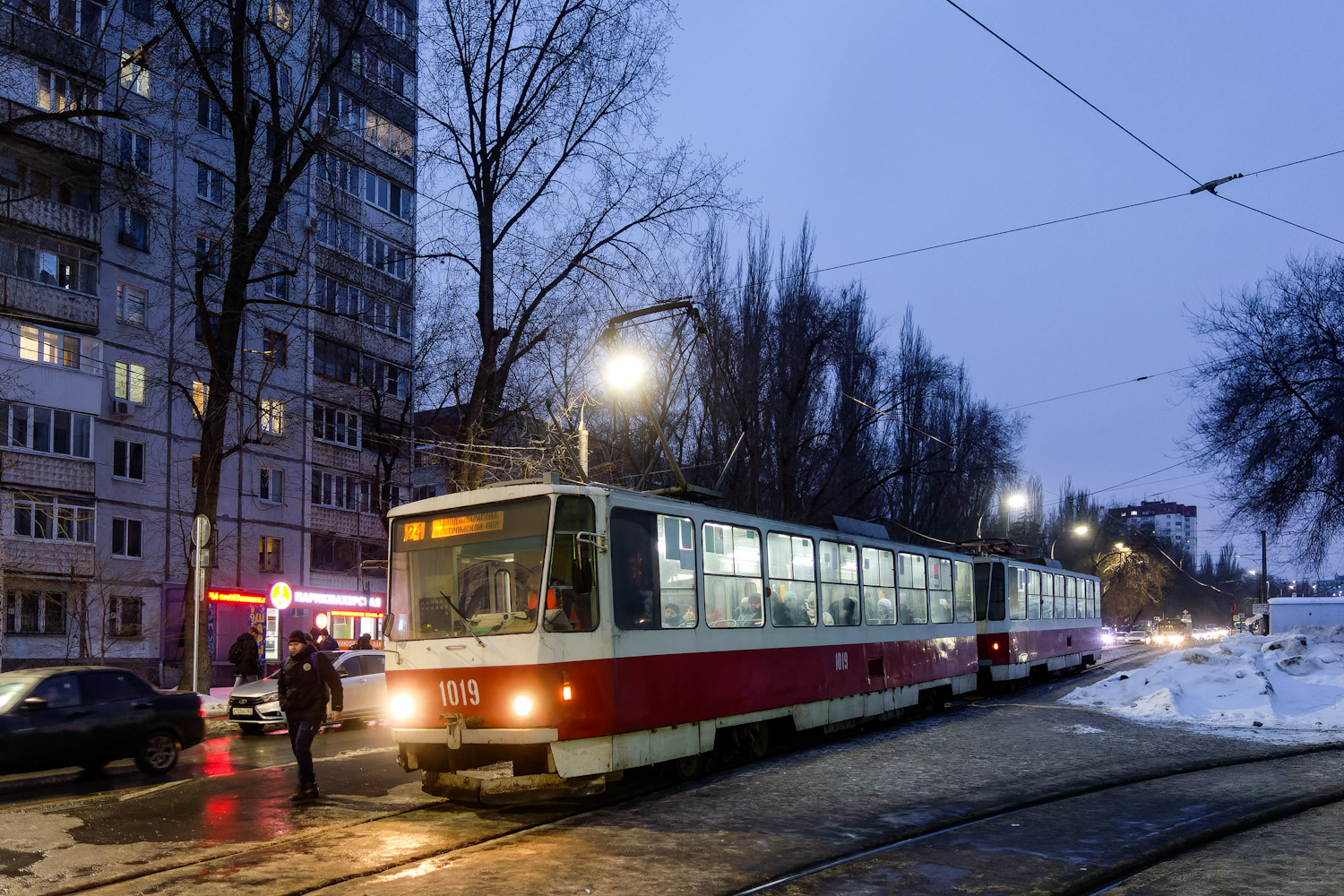 Самара, Tatra T6B5SU № 1019