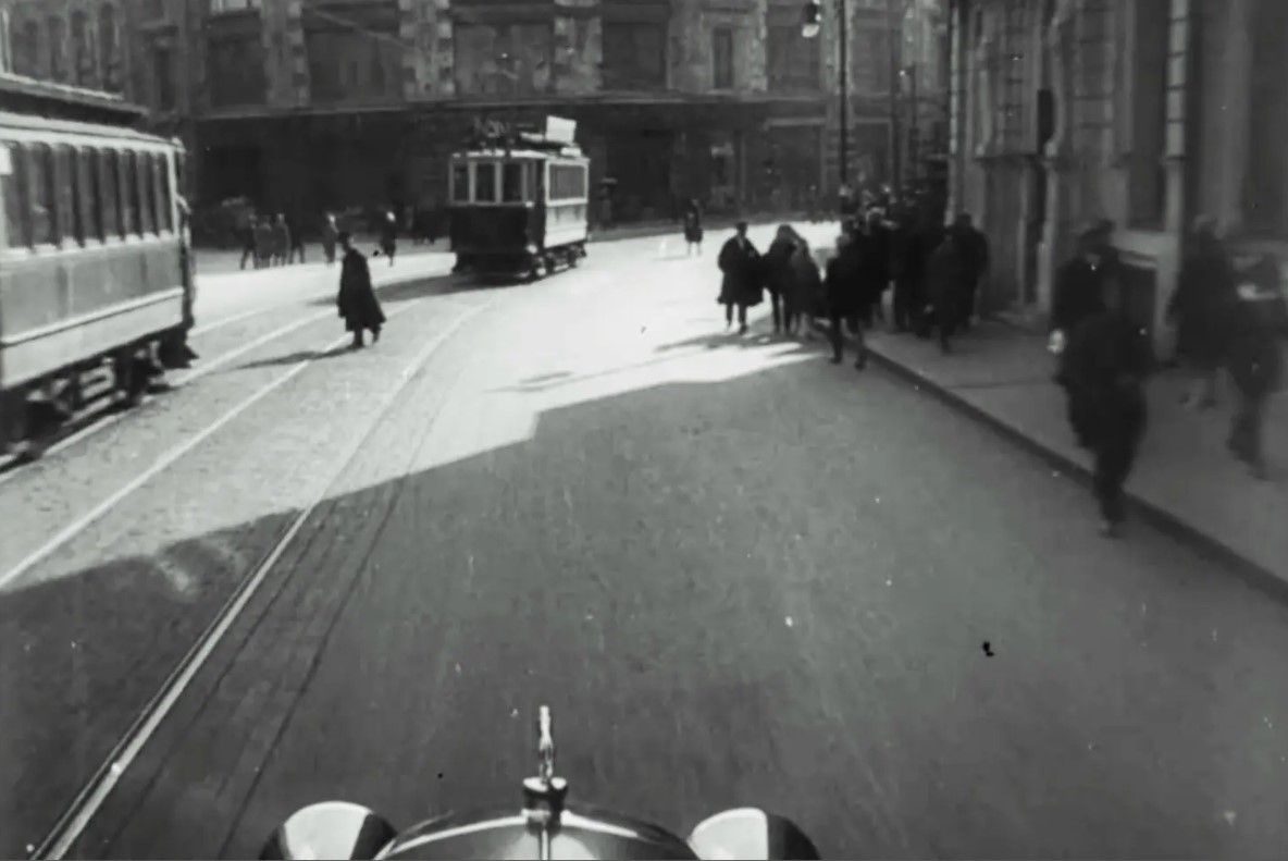 Москва — Исторические фотографии — Трамвай и Троллейбус (1921-1945)