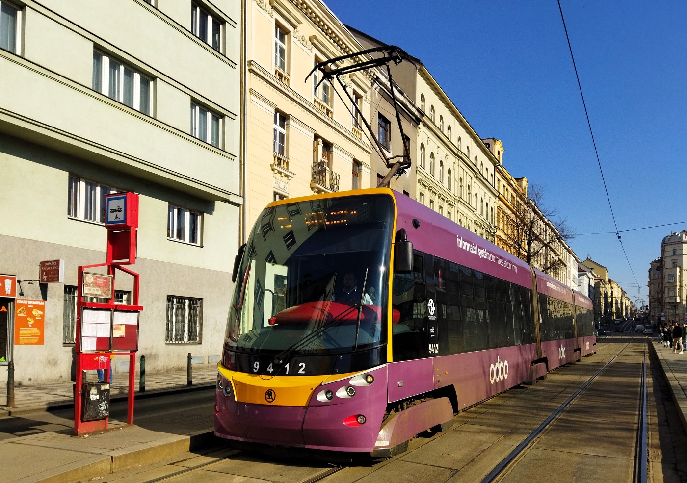 Прага, Škoda 15T6 ForCity Alfa Praha № 9412