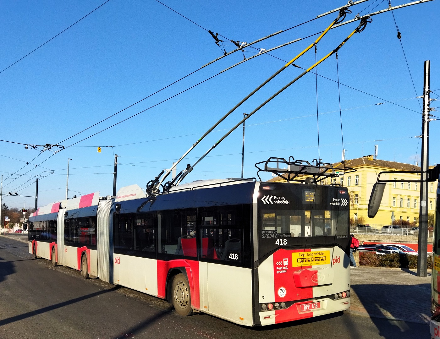Прага, Škoda-Solaris 24m (Škoda 38Tr) № 418