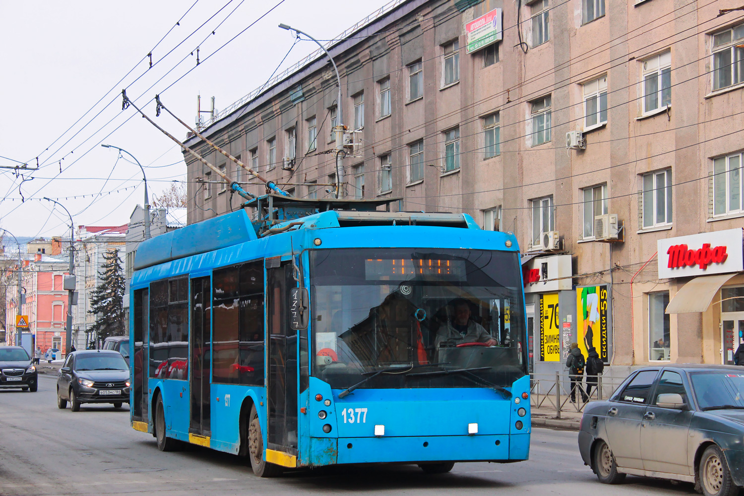 Саратов, Тролза-5265.00 «Мегаполис» № 1377