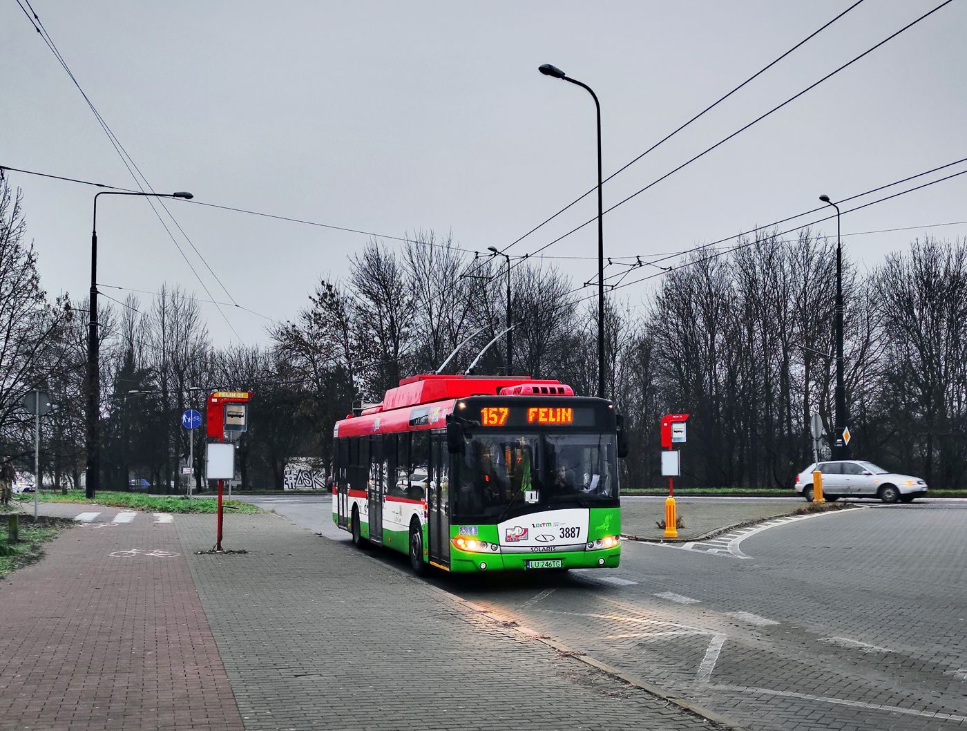 Люблин, Solaris Trollino III 12 M № 3887