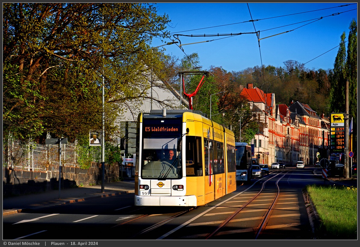 Плауэн, Bombardier NGT6 PSB № 301 Плауэн, Bombardier NGT6 PSB № 301