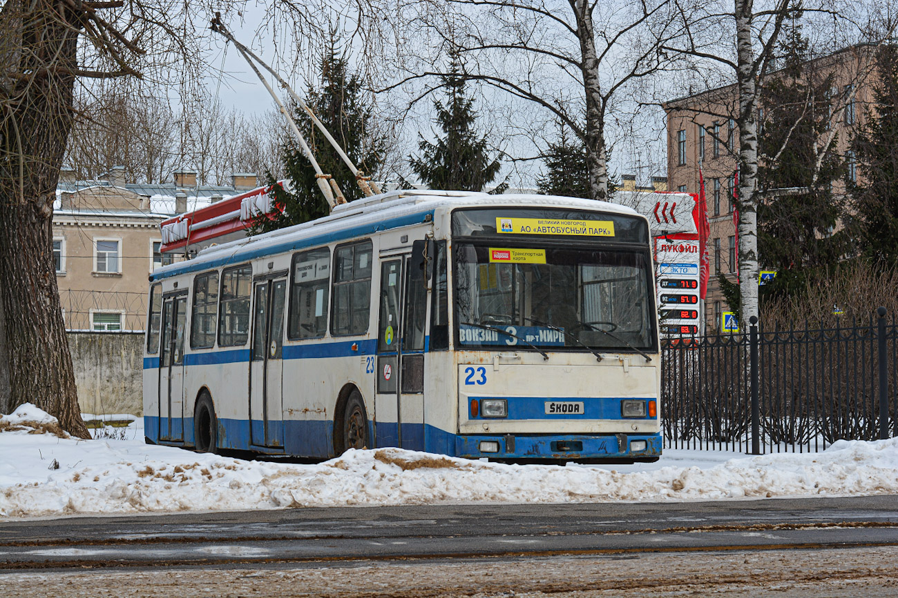 Санкт-Петербург, Škoda 14TrM (ВМЗ) № (23)