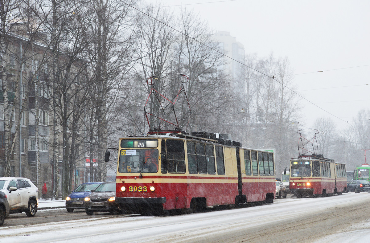 Saint-Petersburg, LVS-86K č. 3023