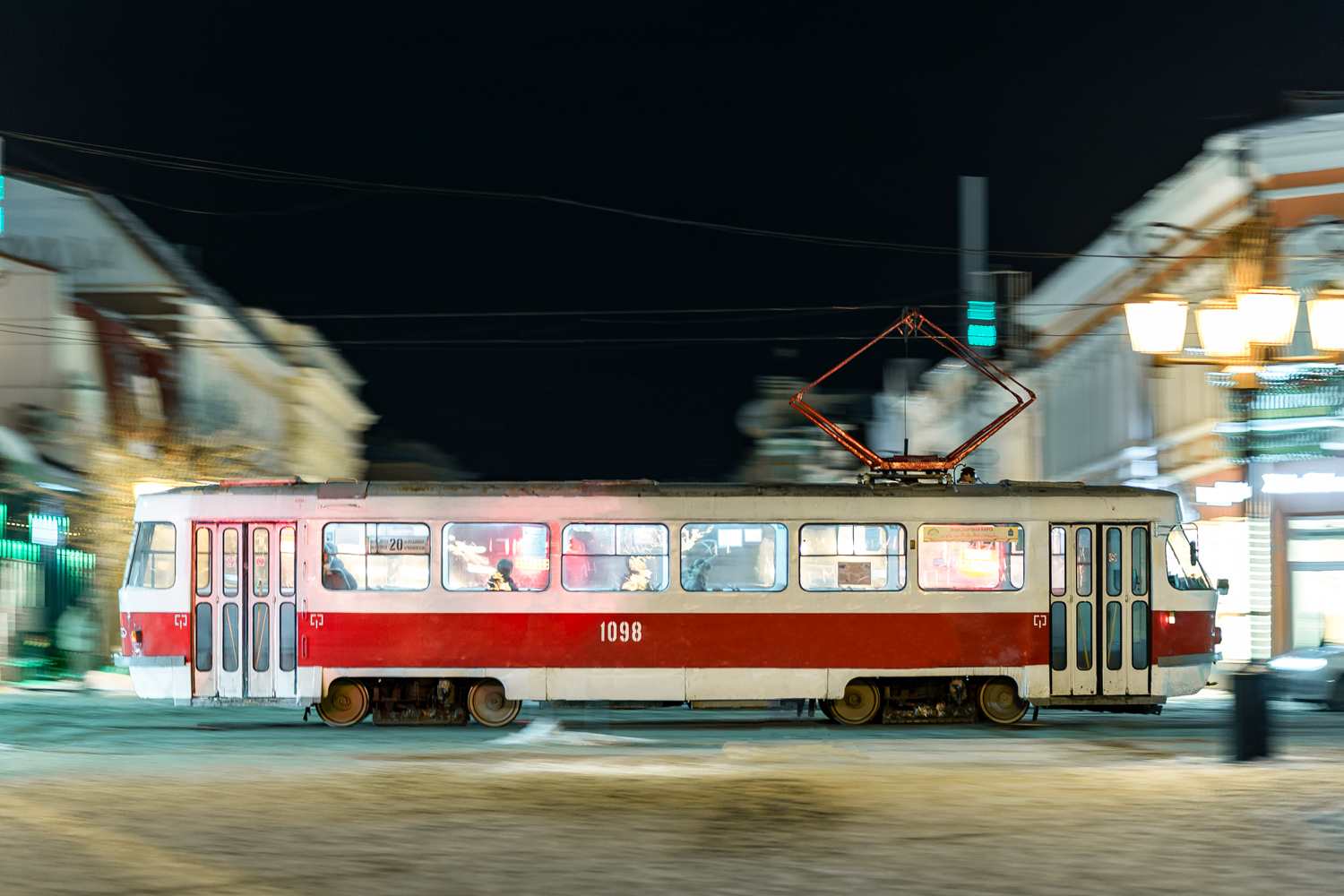 Самара, Tatra T3SU (двухдверная) № 1098