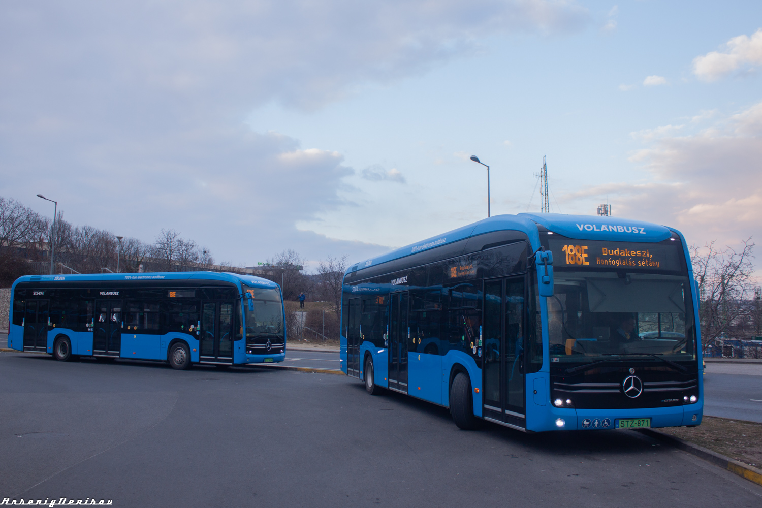 Будапешт, Mercedes-Benz eCitaro № STZ-871