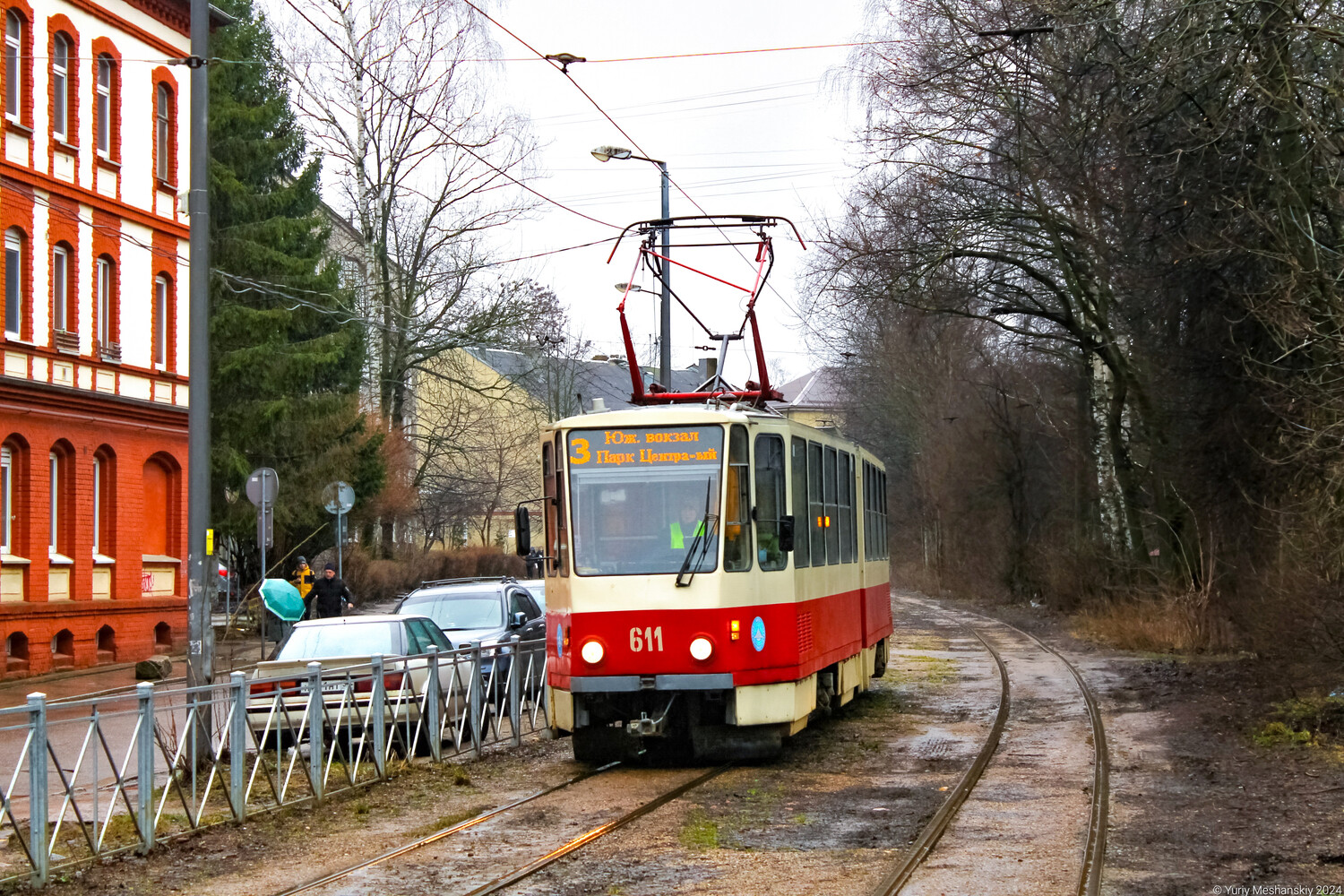 Калининград, Tatra KT4D № 611