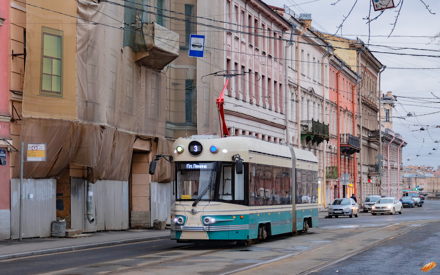 Sanktpēterburga, 71-421R "Dovlatov" № 3834 Sanktpēterburga, 71-421R "Dovlatov" № 3834