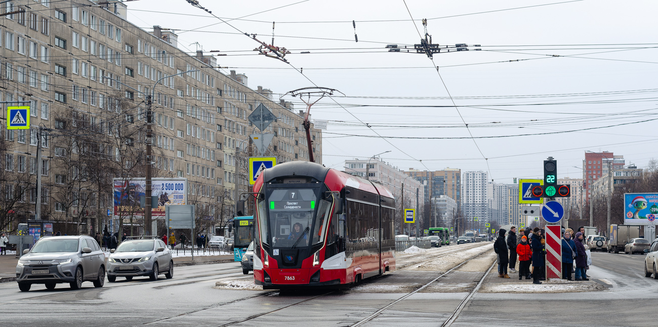 Санкт-Петербург, 71-923М «Богатырь-М» № 7863