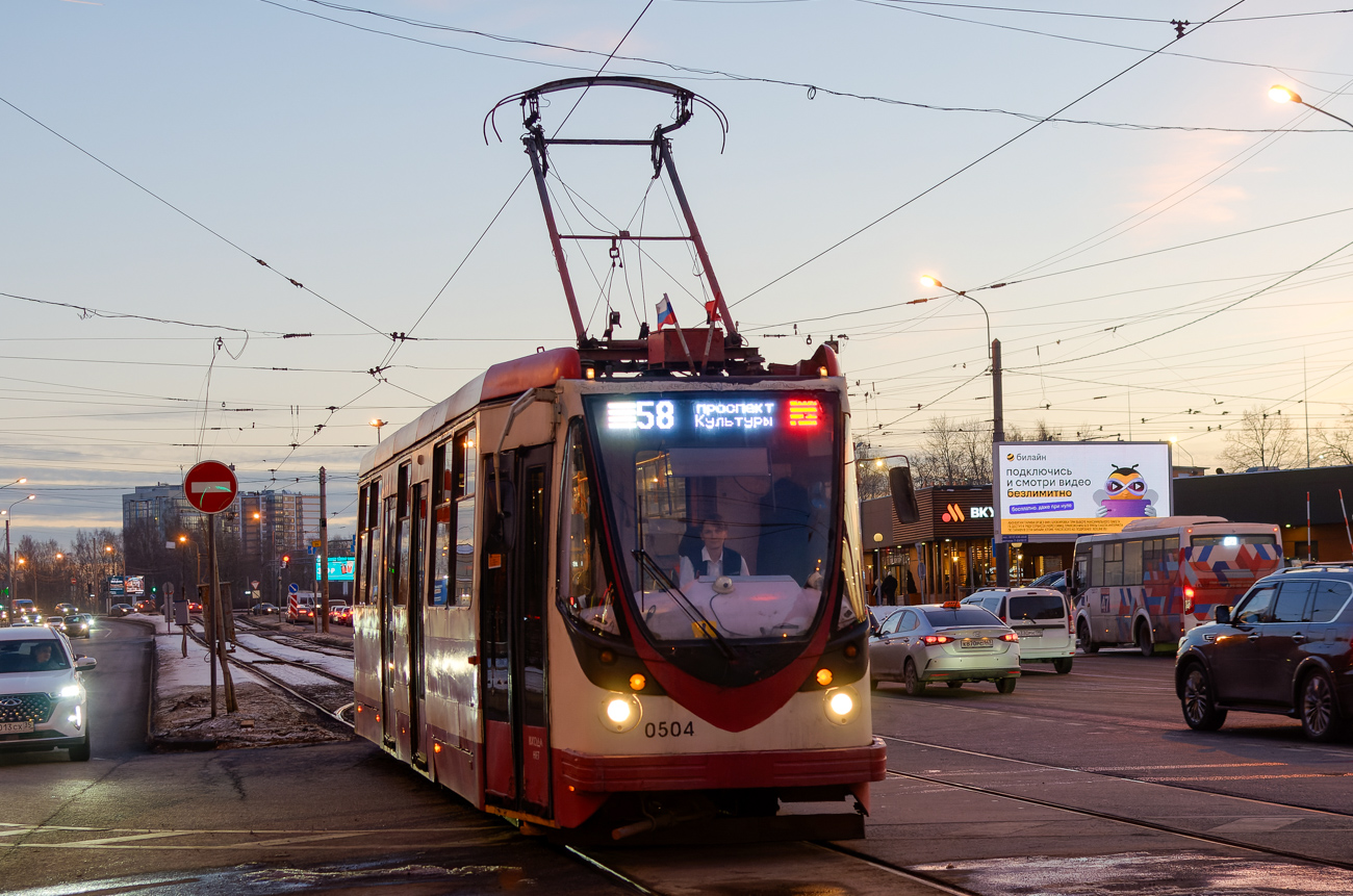 Санкт-Петербург, 71-134А (ЛМ-99АВ) № 0504
