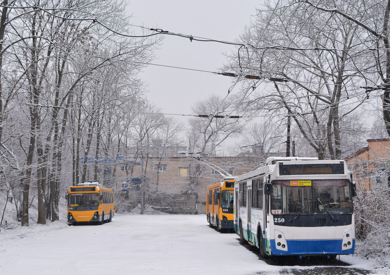 Vladivostok, ZiU-682G-016.02 # 249; Vladivostok, ZiU-682G-016.02 # 250