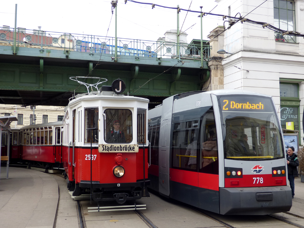 Вена, HW Type L1 № 2597; Вена — 256-я поездка VEF — 16.02.2025