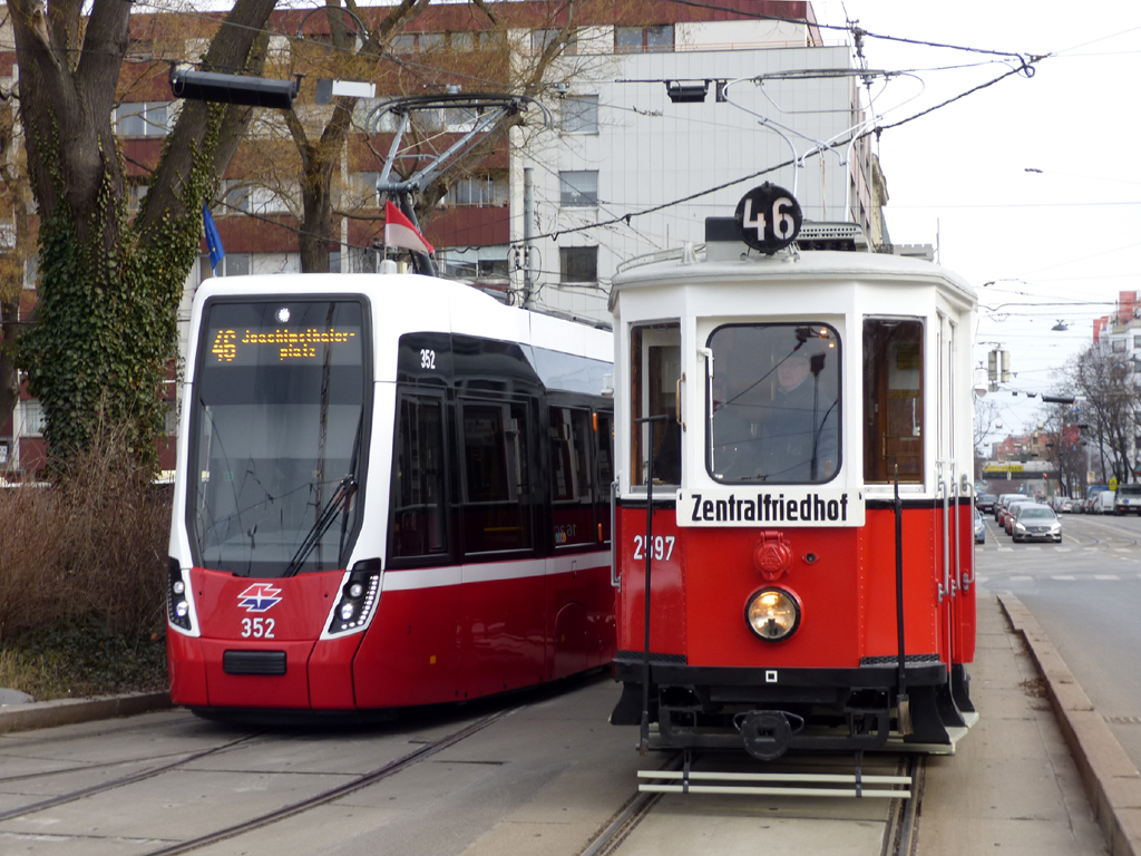 Beč, HW Type L1 Br. 2597; Beč — 256. VEF-Sonderfahrt — 16.02.2025.