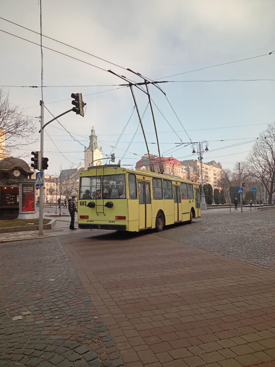 Львов, Škoda 14Tr11/6 № 603