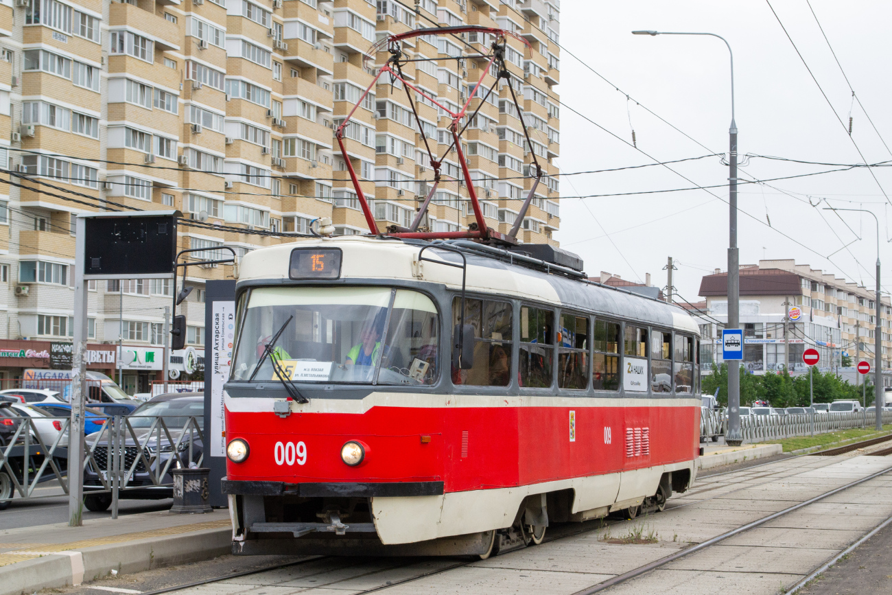 Краснодар, Tatra T3SU КВР ТРЗ № 009