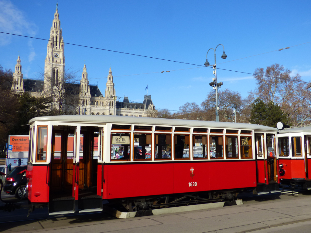 Vienna, Gräf & Stift Type k3 neu № 1630; Vienna — 256. VEF-Sonderfahrt — 16.02.2025.