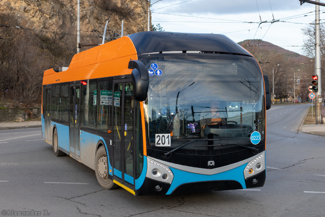 Сливен, SOR TNS 12 (Rail Electronics CZ) № 2302 (0223)