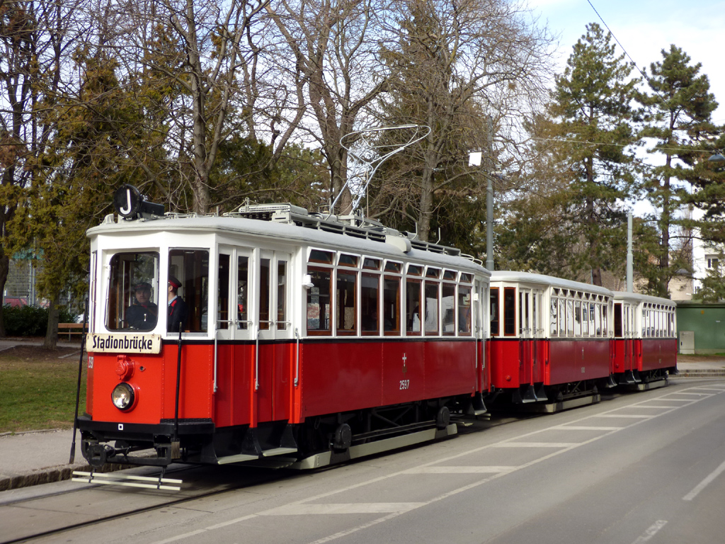 Вена, HW Type L1 № 2597; Вена — 256-я поездка VEF — 16.02.2025