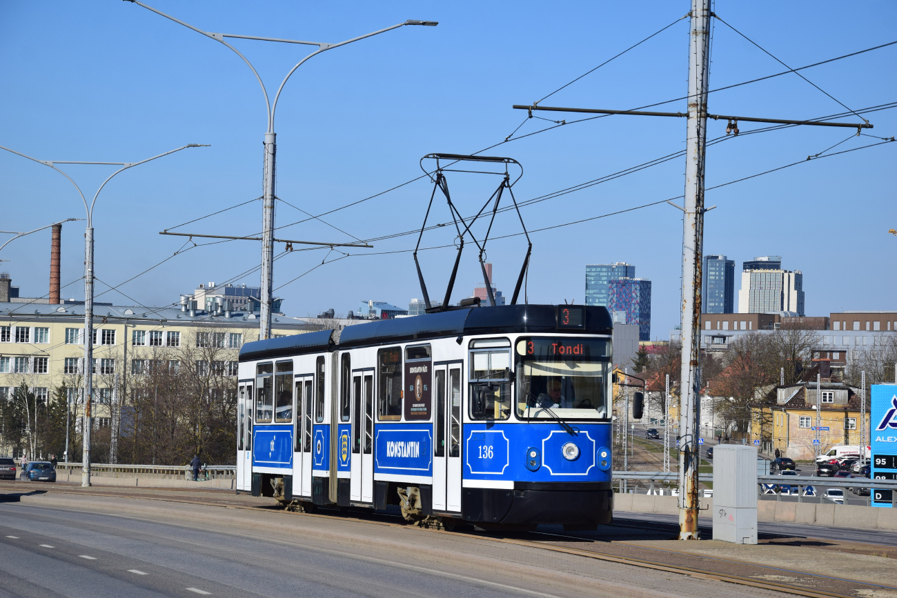 Tallinn, Tatra KT4TMR № 136