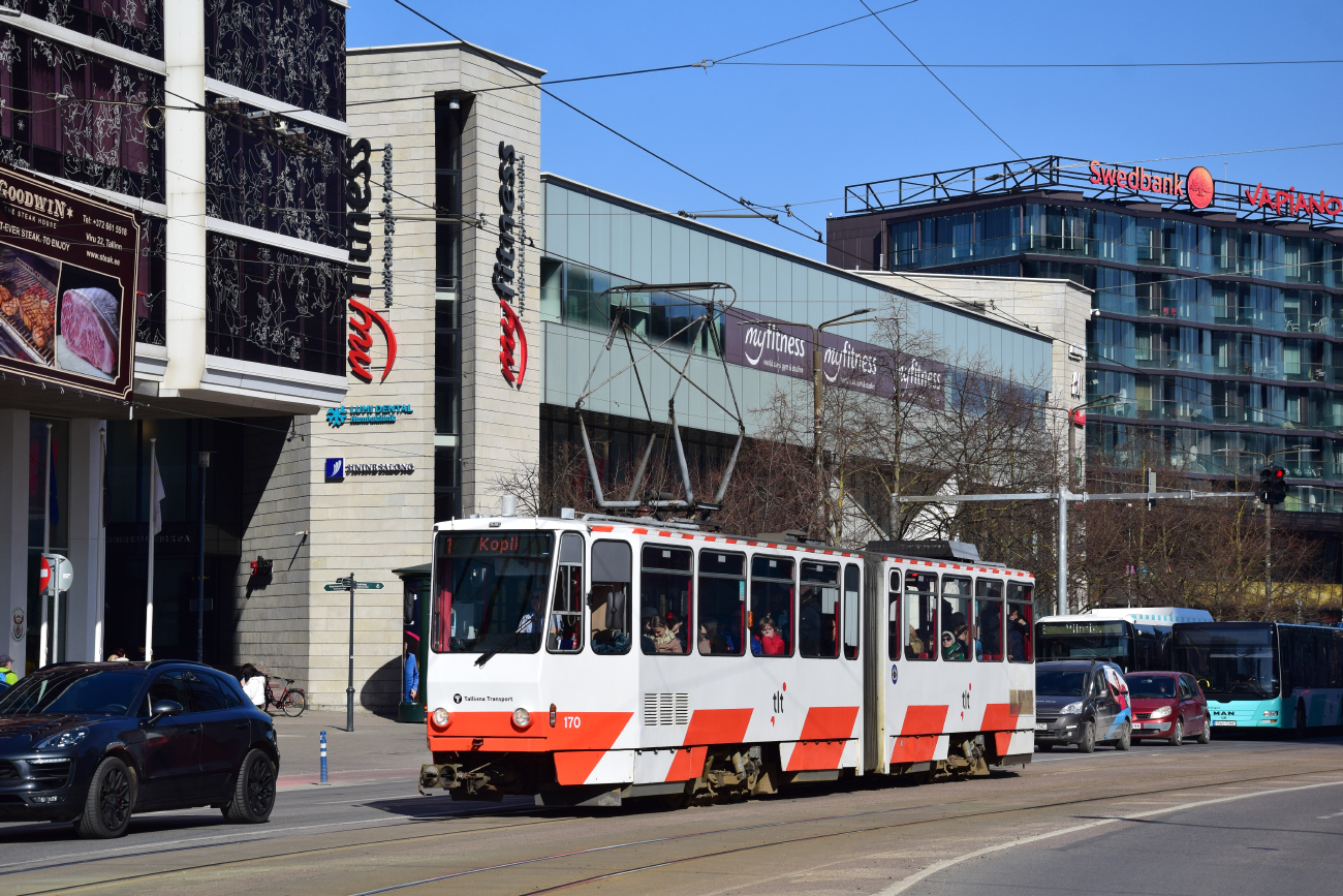 Таллин, Tatra KT4D № 170