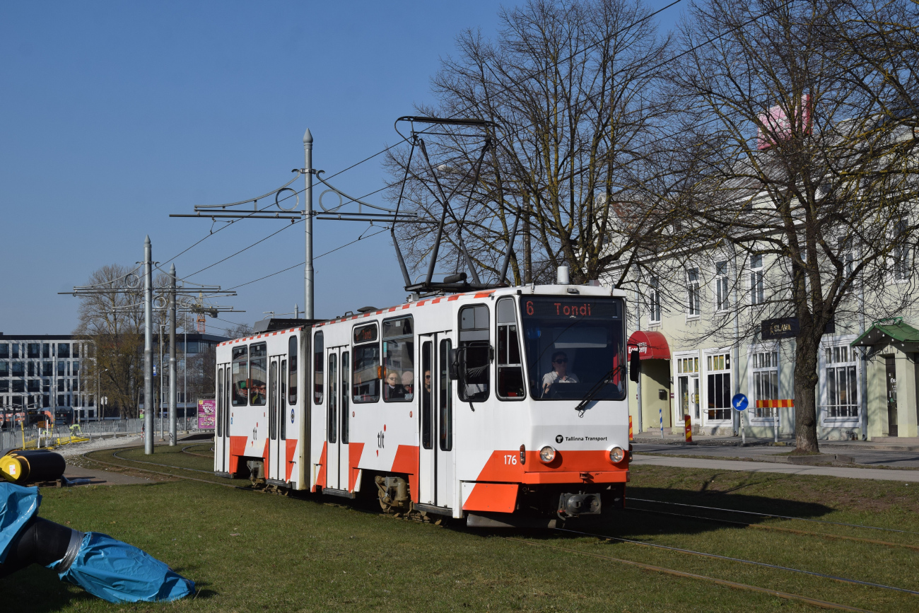 Таллин, Tatra KT4D № 176